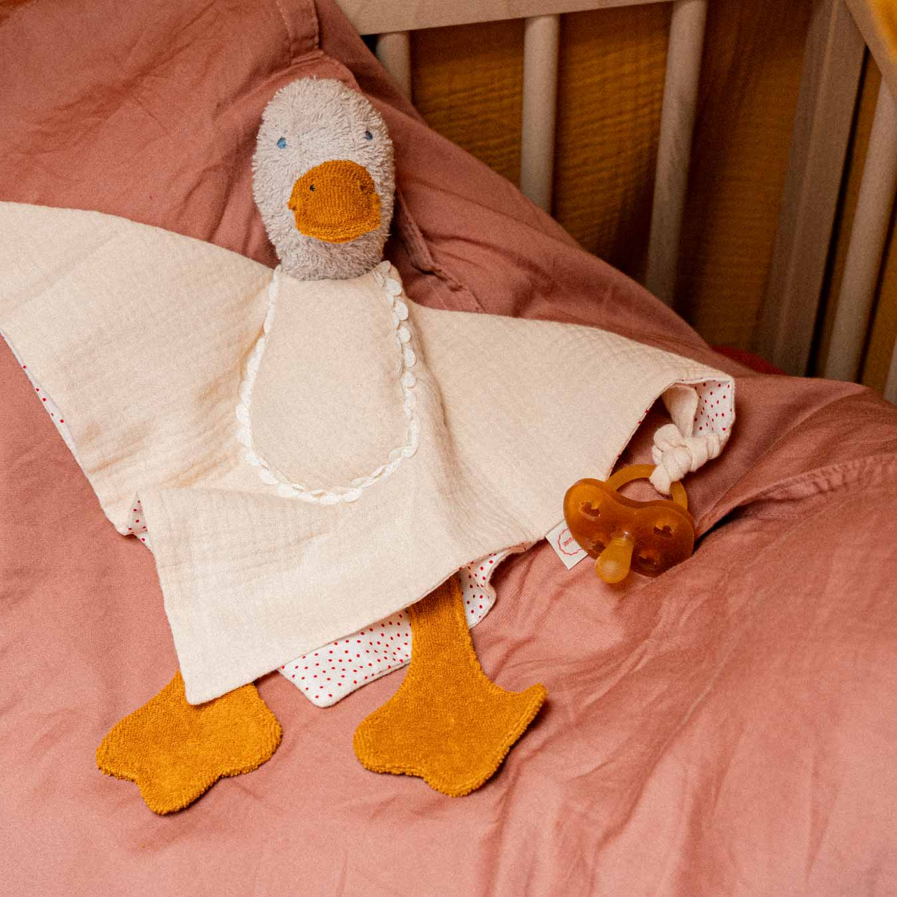 Käthe Kruse Eli Ente Schmusetuch