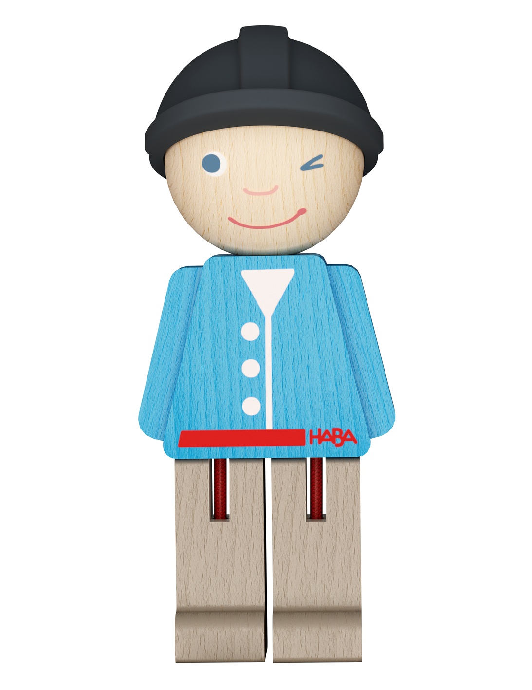 Haba My 1st Block World – Spielfigur Alex Bausteinwelt ab 1 Jahr