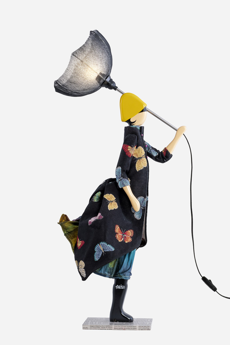 Skitso Little Girls Tischlampe Flaia