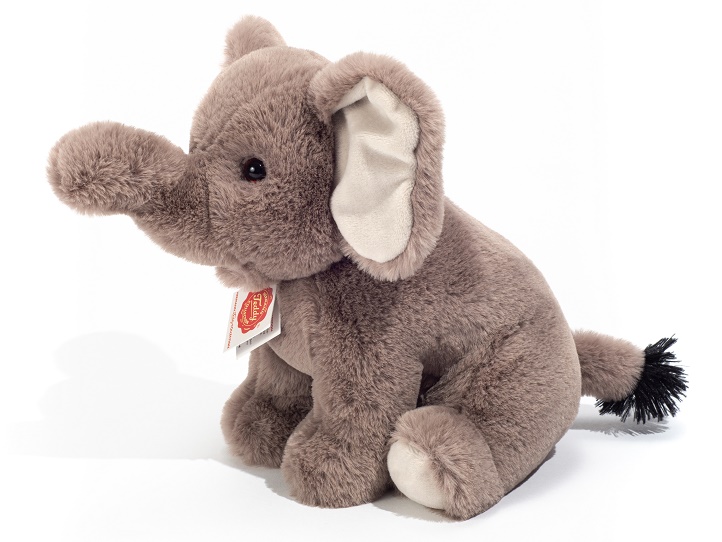 Hermann Teddy Elefant sitzend 25 cm Stofftier Elefant