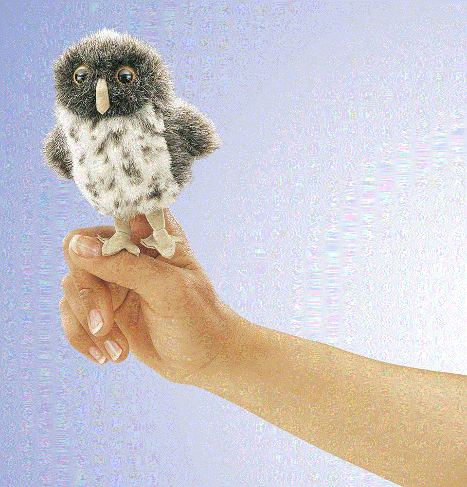 Folkmanis Handpuppe Mini Eule / Mini Spotted Owl 