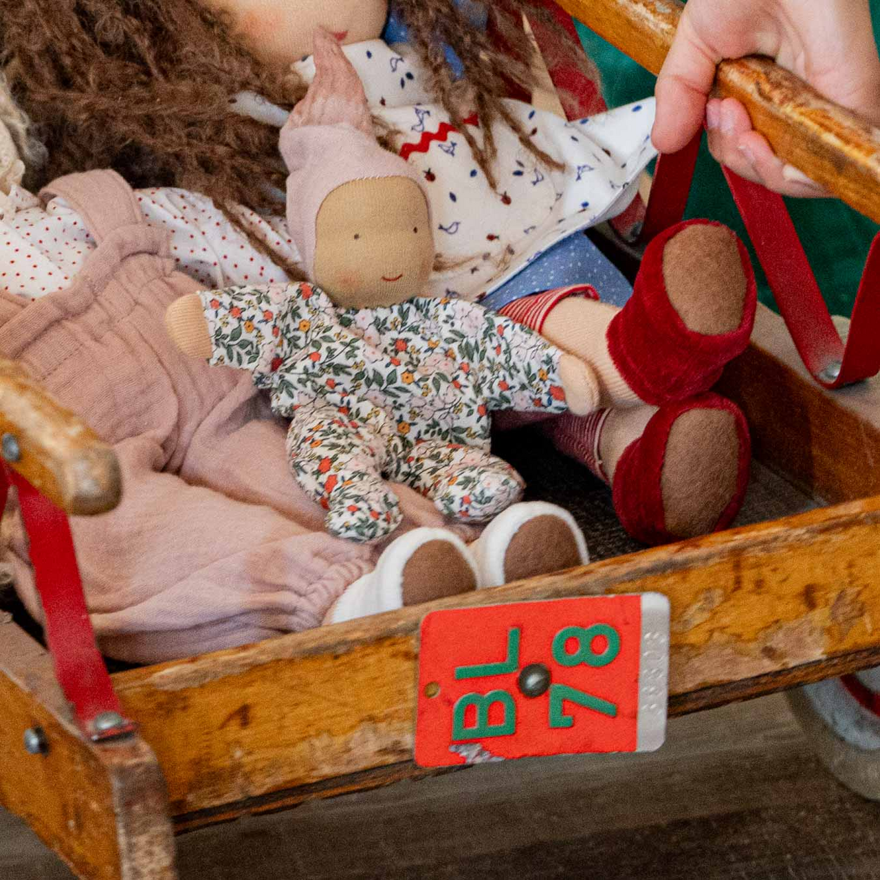 Käthe Kruse Waldorfpuppe Nini Blümchen