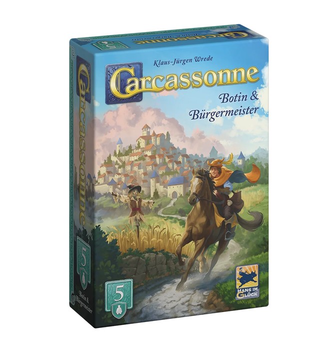 Carcassonne - Botin & Bürgermeister - Die 5. Erweiterung