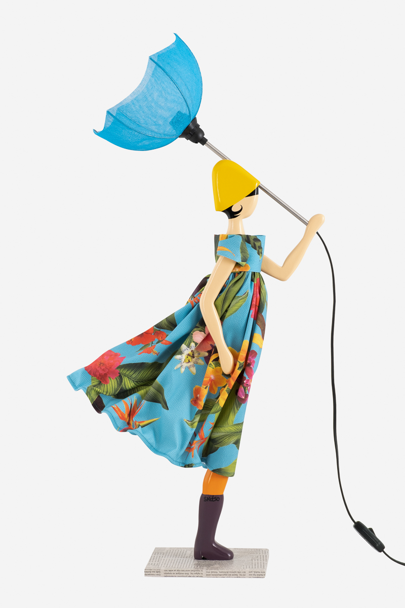 Skitso Little Girls Tischlampe Ricky