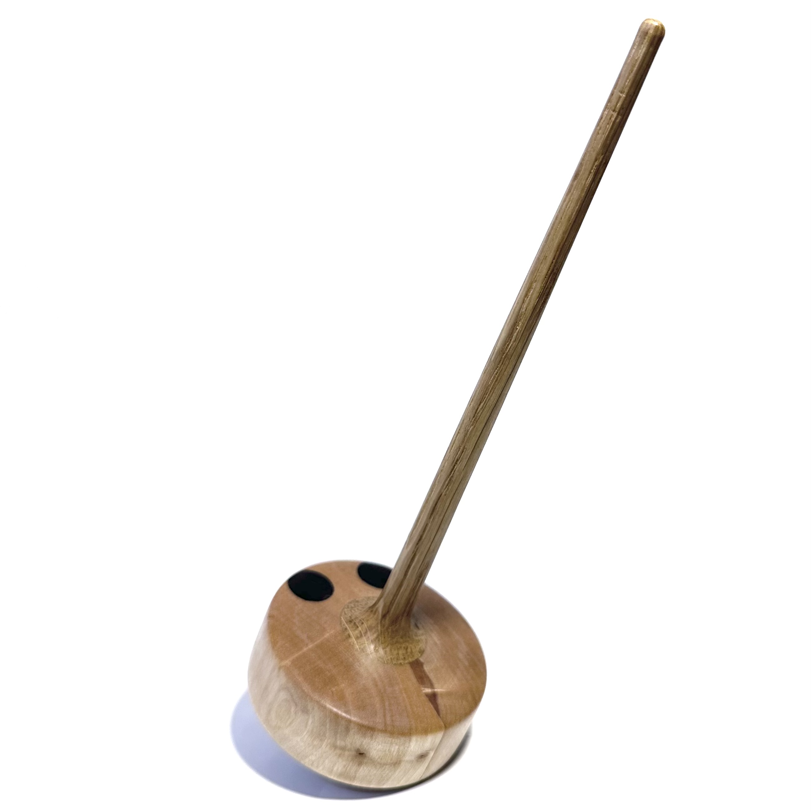 Loewe Stiftung Holzkreisel Lange Nase von Pinocchio inspirierter Zweihand-Kreisel