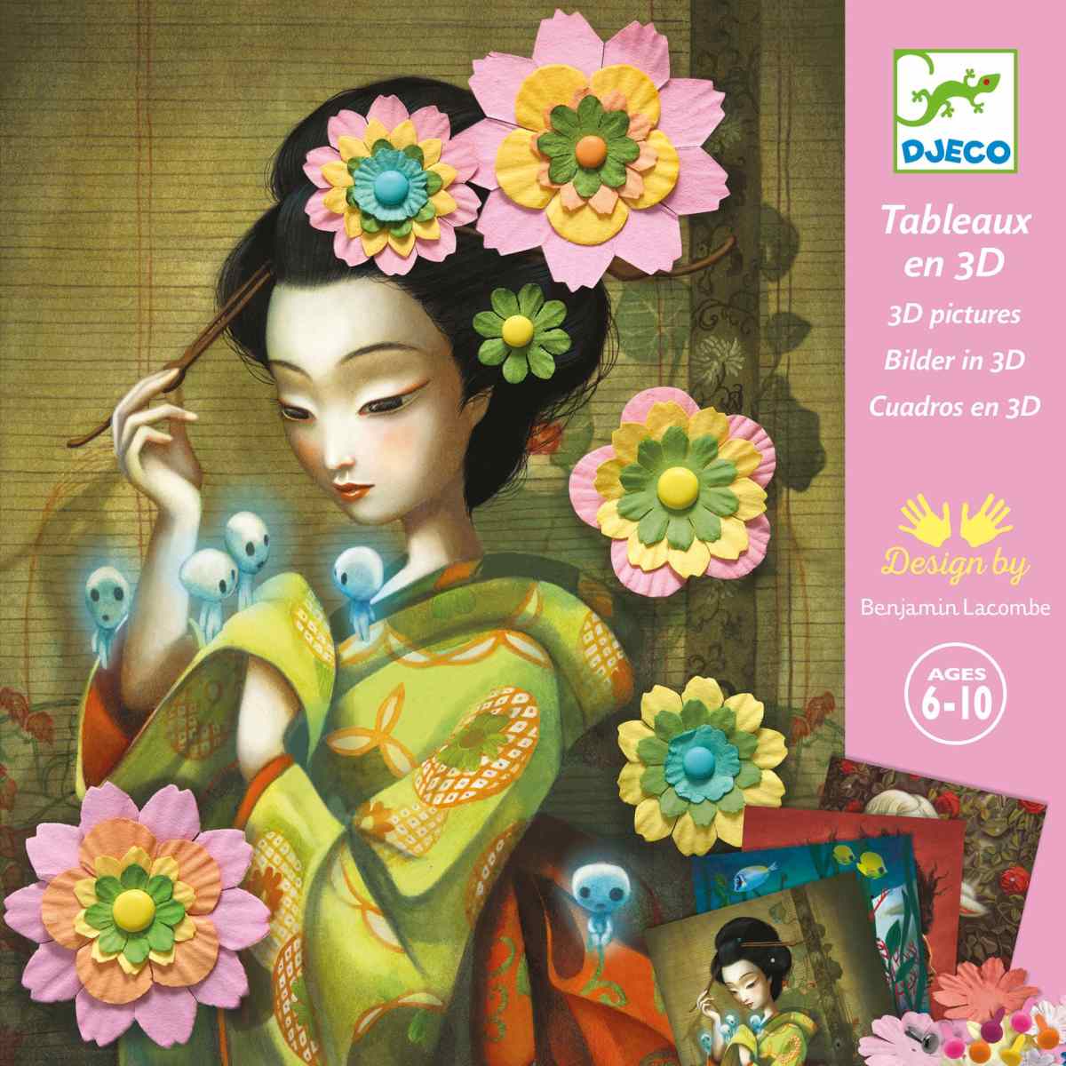 Djeco Papierkunst: Rock`n roses 