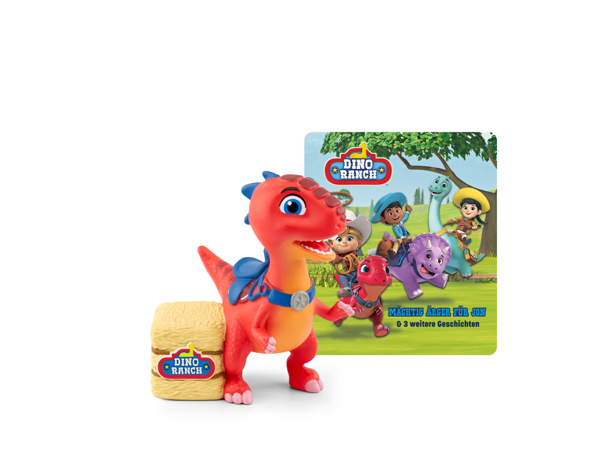 Tonies Hörfigur Dino Ranch - Mächtiger Ärger für Jon & 3 weitere Abenteuer