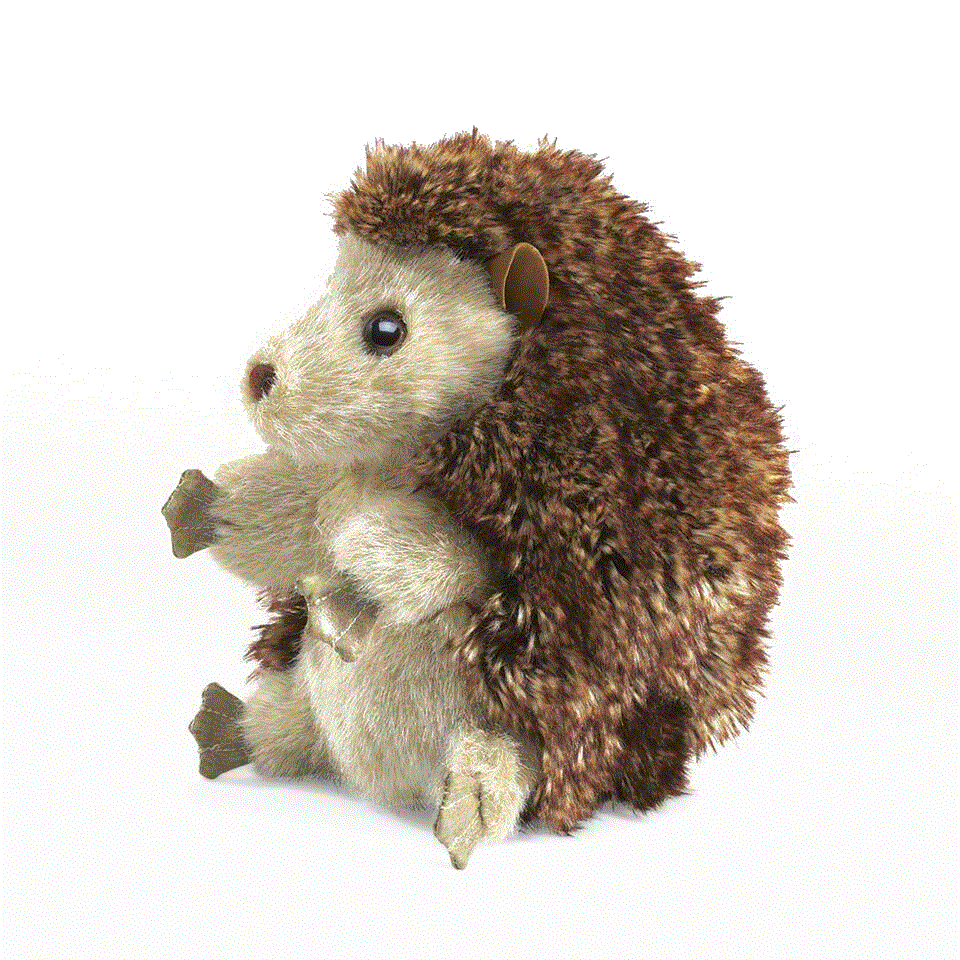 Folkmanis Handpuppe Igel / Hedgehog 