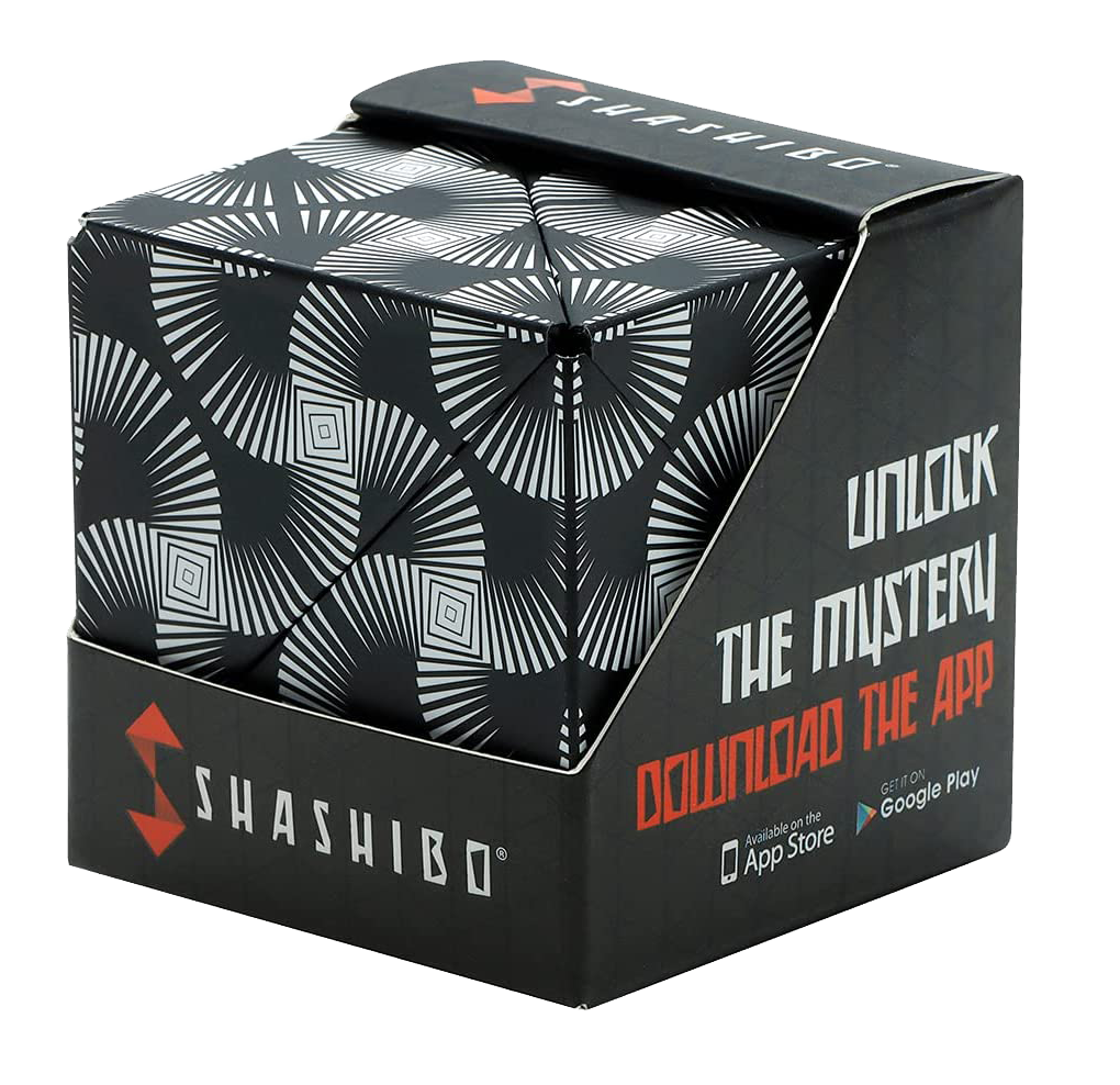 Shashibo Cube - Black and white Magnetwürfel