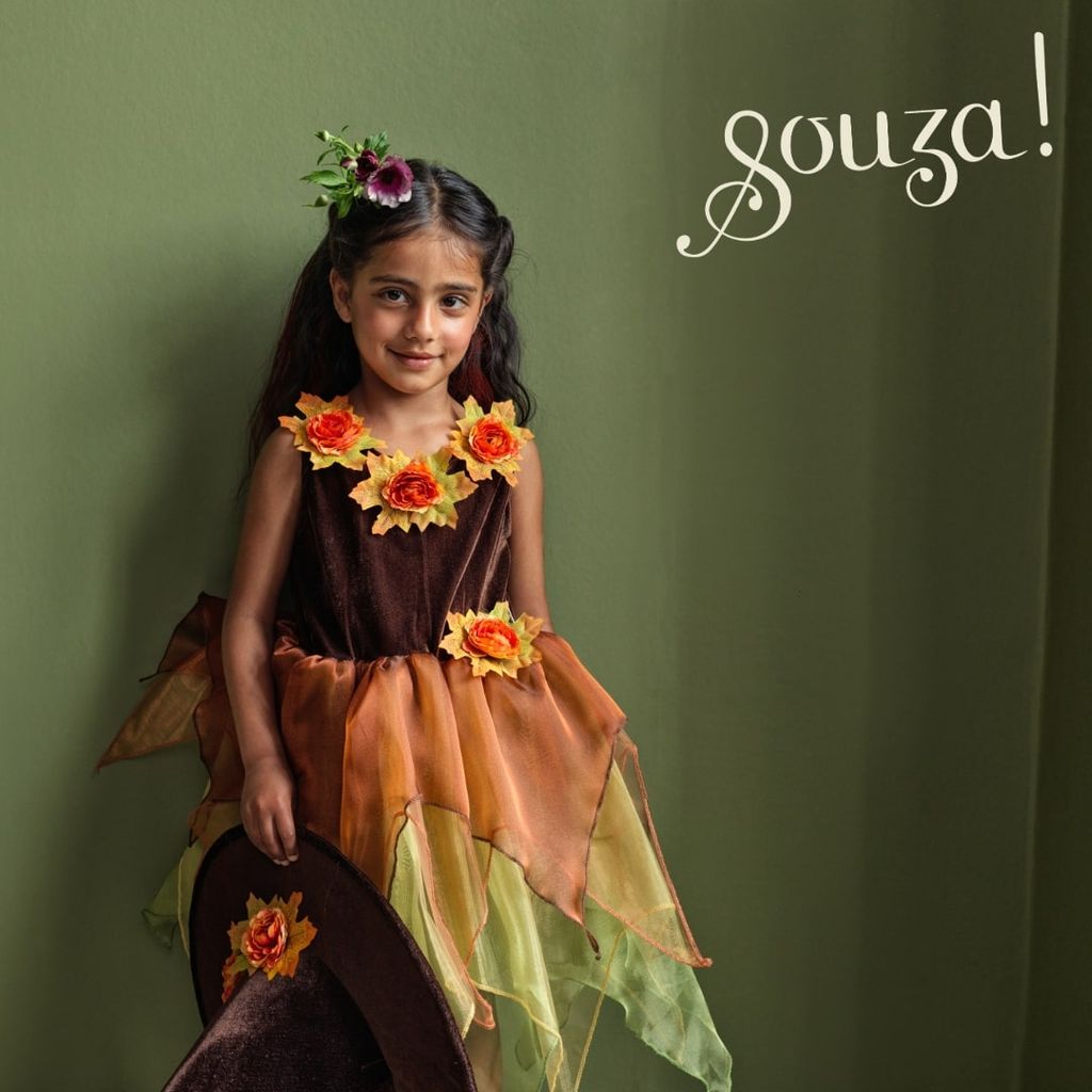 Souza for Kids Hexenkleid + Hut Sabrina, 8-10 Jahre, 128-140 cm