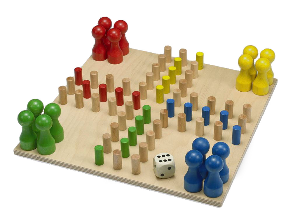 Fagus Ludospiel Der Weg ist das Spiel! Brettspiel mit großen Steckfiguren und Würfel