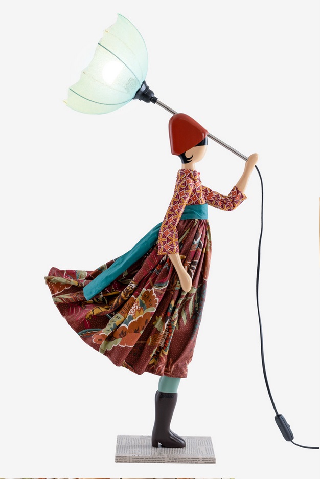 Skitso Little Girls Tischlampe Kavita