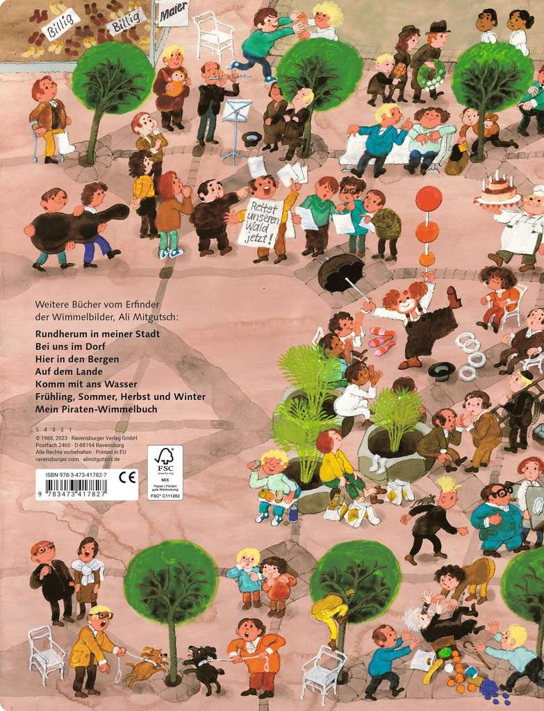 Mein Wimmelbuch: Unsere große Stadt