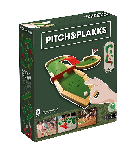 Pitch & PLAKKS Finger-Mini-Golf-Spiel