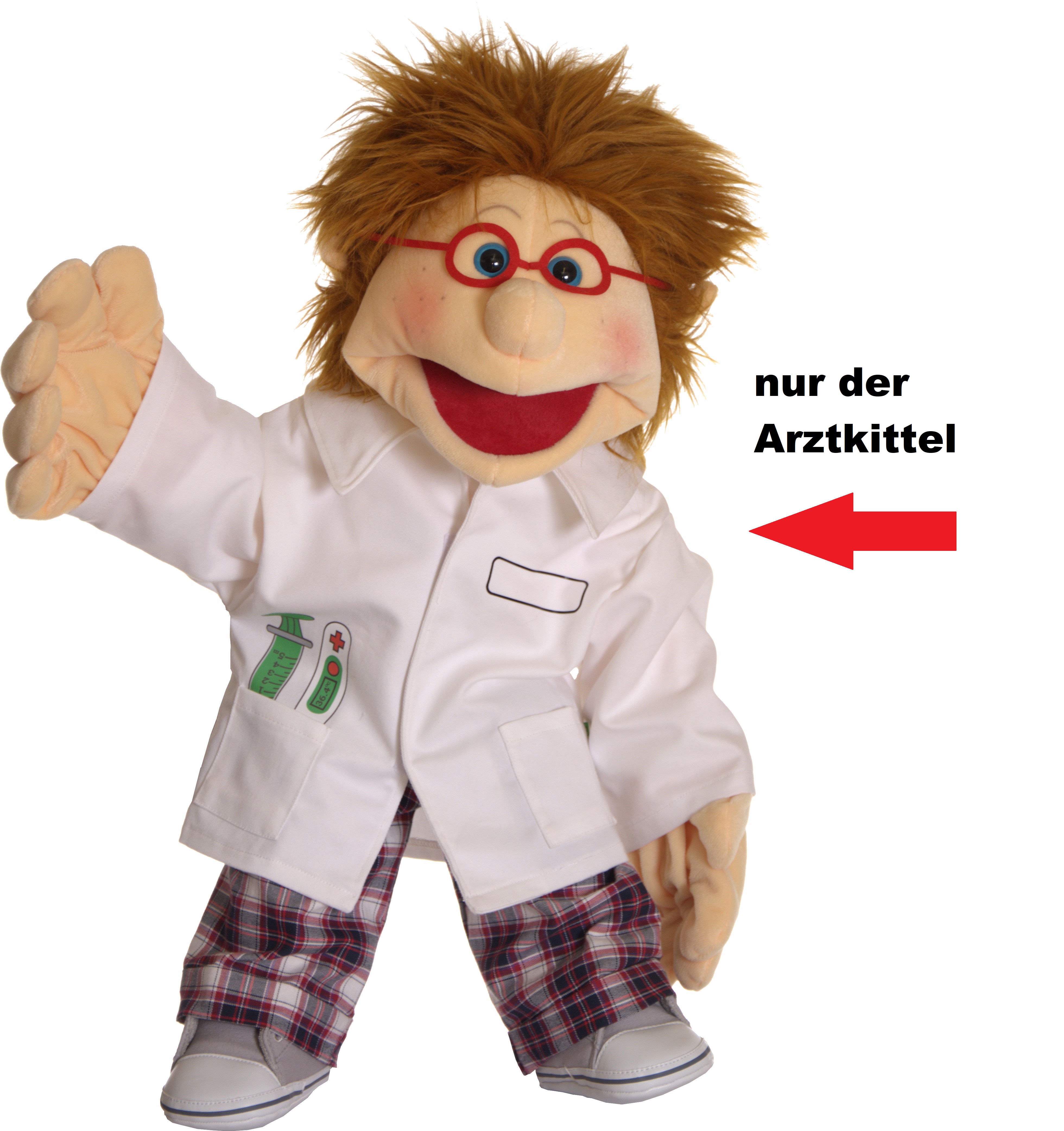 Living Puppets Bekleidung Arztkittel 65cm ohne Puppe