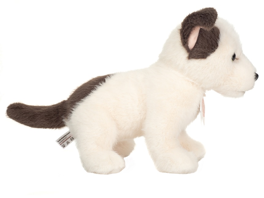 Hermann Teddy Stofftier Hundewelpe Russell 25 cm
