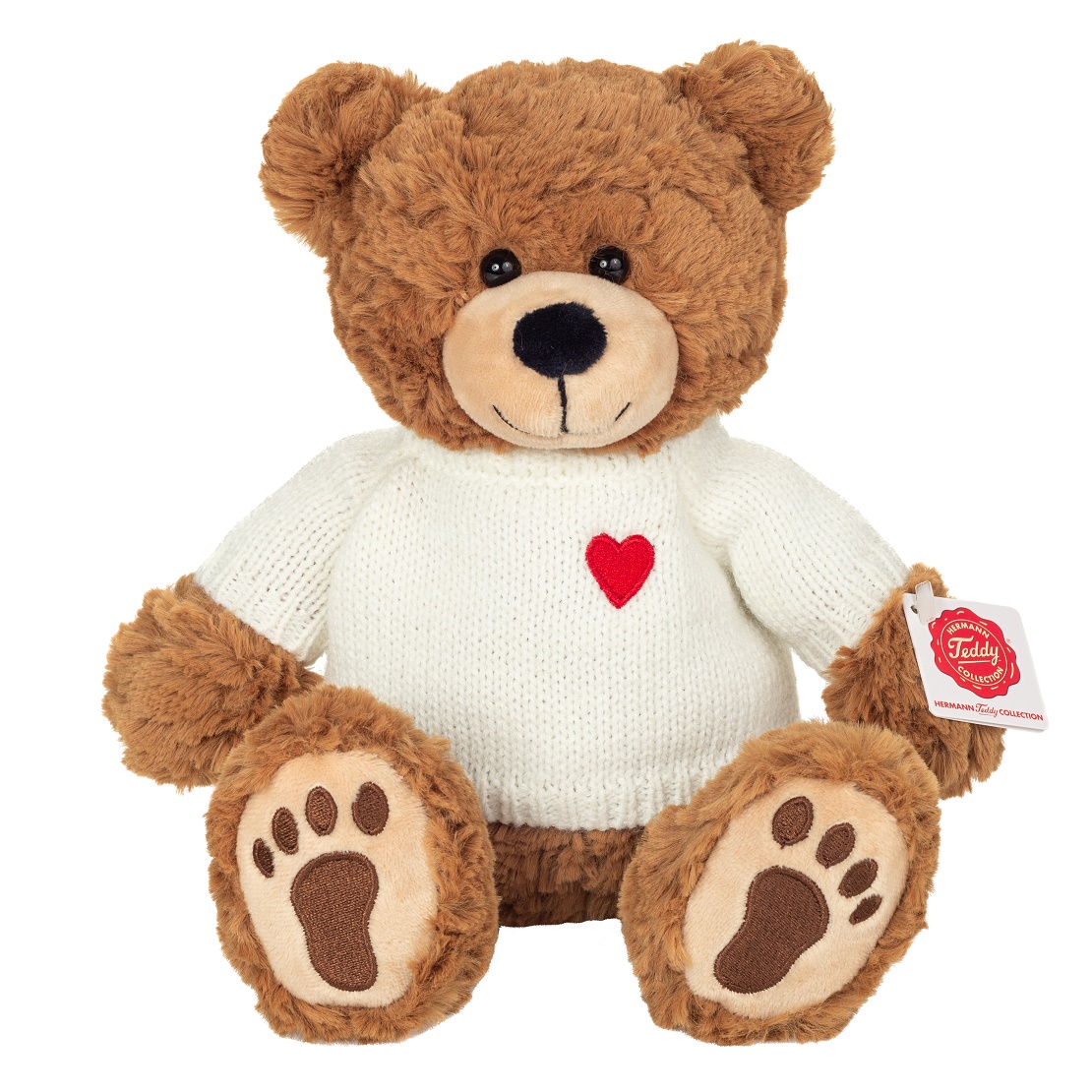 Hermann Teddy Teddy Percy mit Pullover 30 cm Stofftier