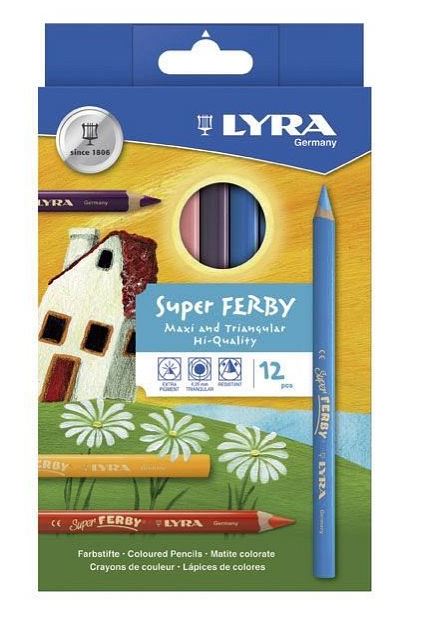 Lyra SuperFERBY, lackiert 12e-Etui 