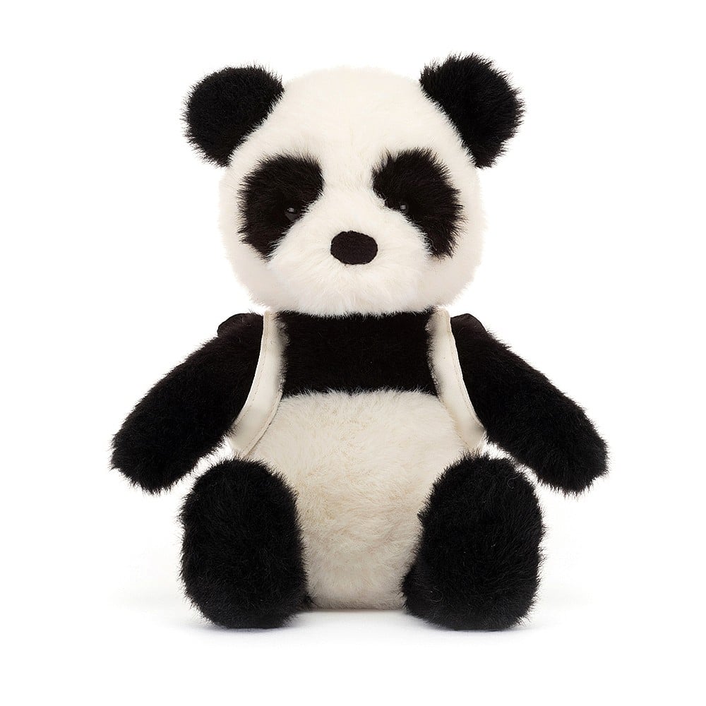 Jellycat Stofftier Backpack Panda Plüsch Pandabär mit Rucksack