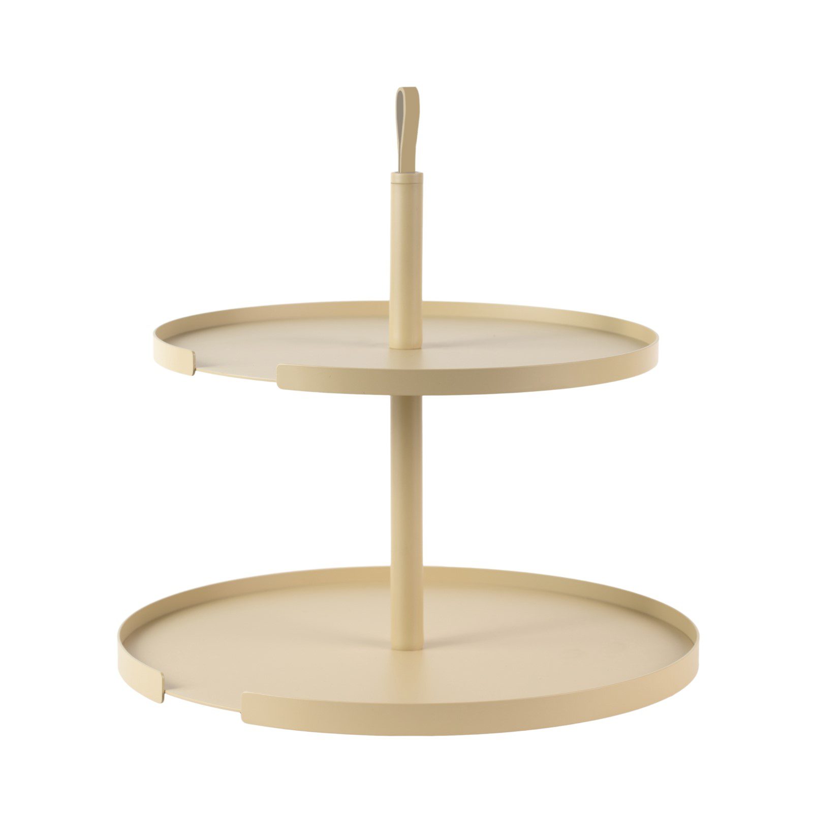 DesignBite BIG HUG Etagere / Tortenständer 2-stöckig - beige