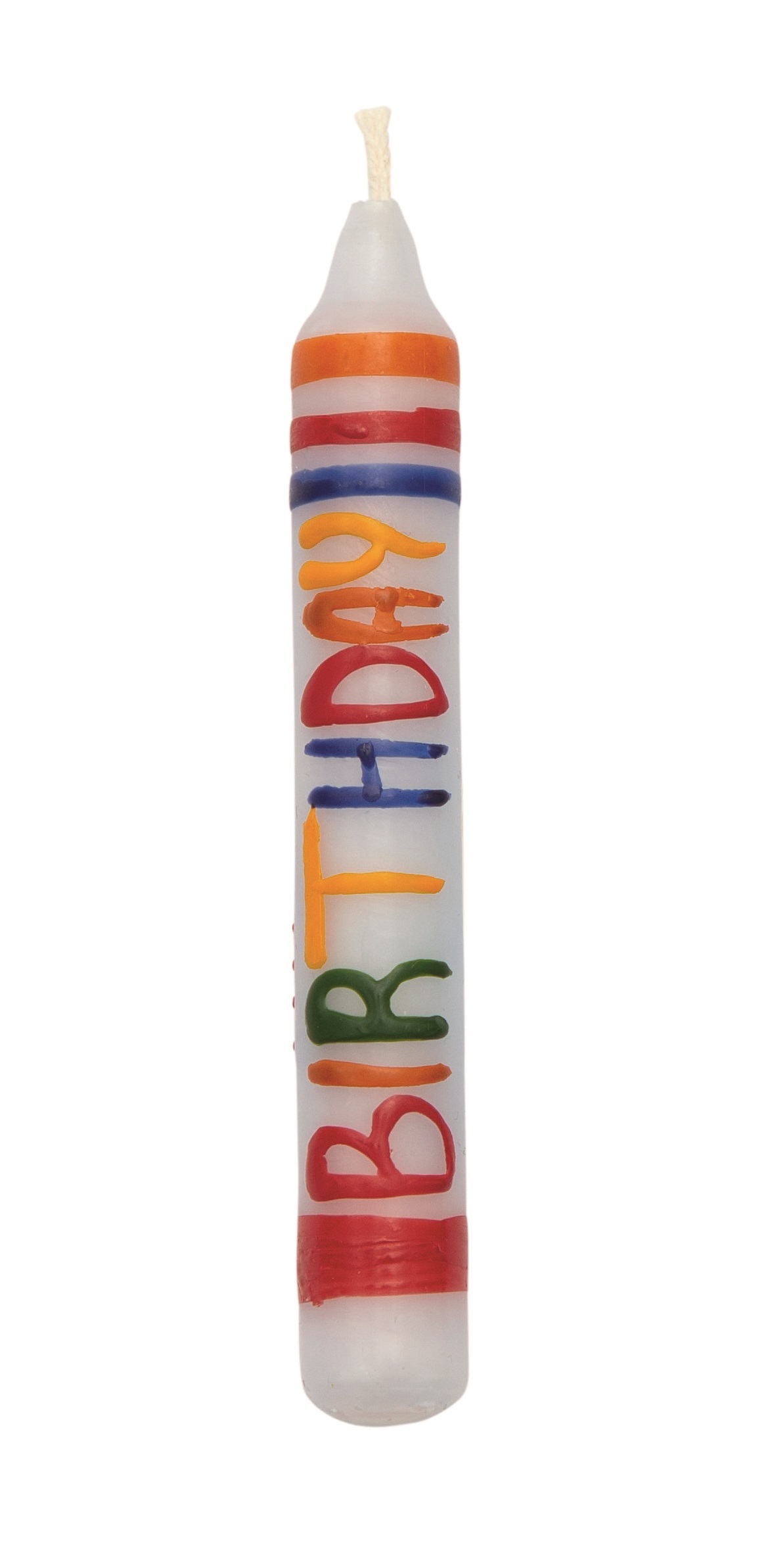 Ahrens Kerze Happy Birthday hellblau 