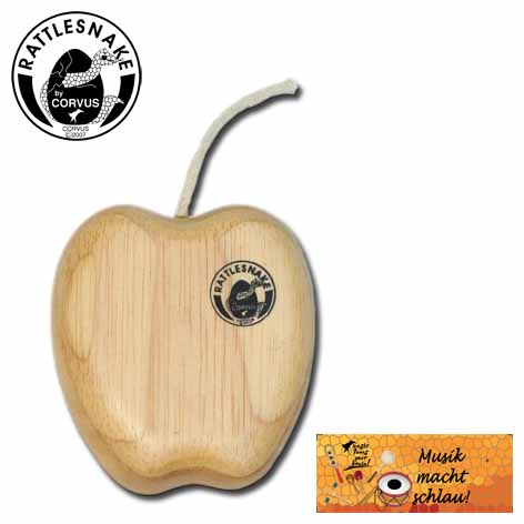 Rattlesnake Instrument KS-Apfel Shaker 