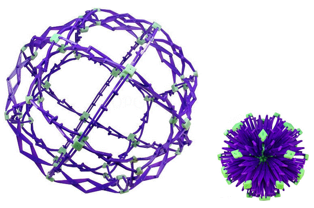 Original Hoberman Mini Sphere Glow  Original Hoberman Mini Sphere Glow