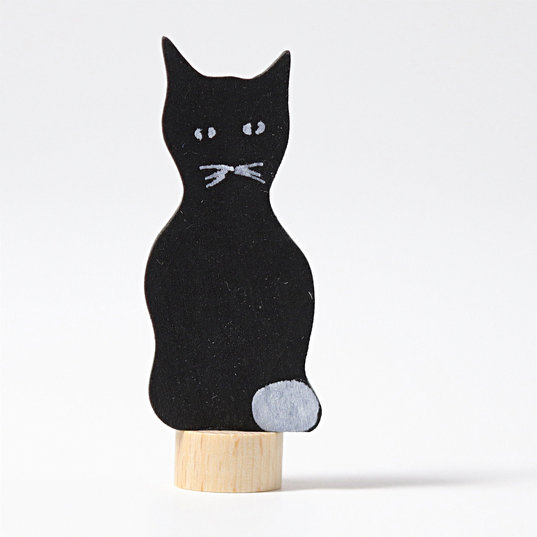 Grimms Stecker Katze schwarz