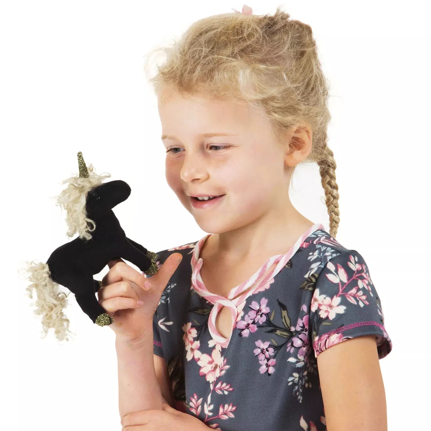 Folkmanis Fingerpuppe Mini Einhorn