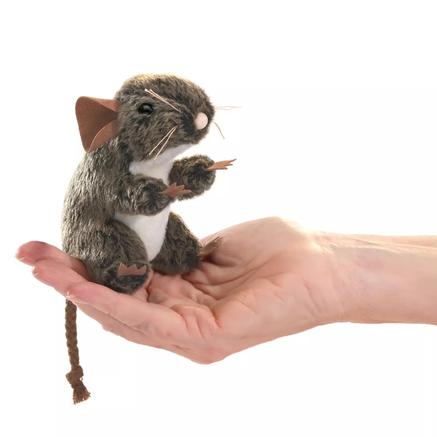 Folkmanis Fingerpuppe Mini Feldmaus / Mini Field Mouse