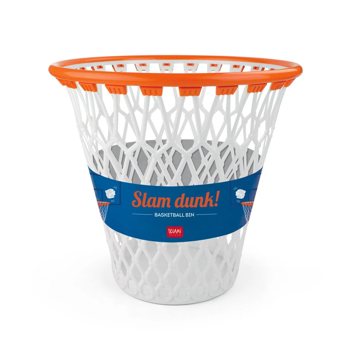 Legami Basketball Bin - Slam Dunk - Papierkorb  für Basketballfans