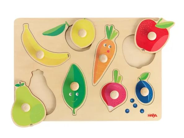 Haba Greifpuzzle Obst und Gemüse 