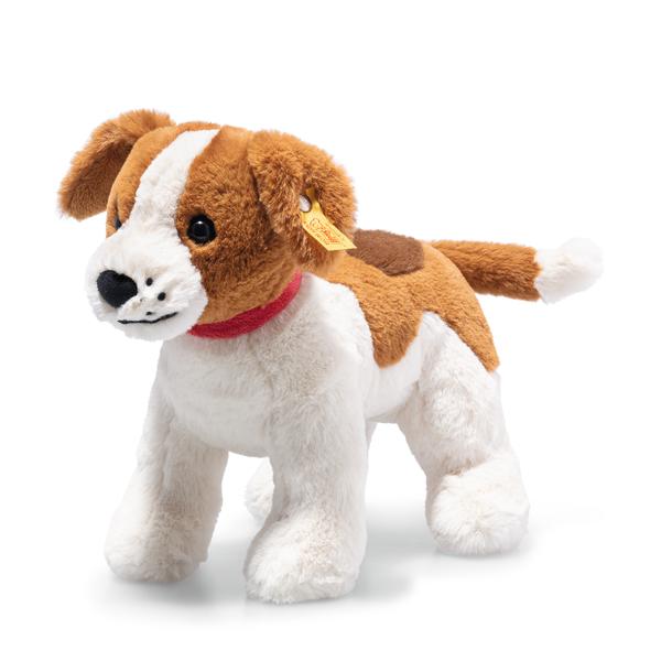 Steiff Stofftier Snuffy Hund 27cm braun/beige