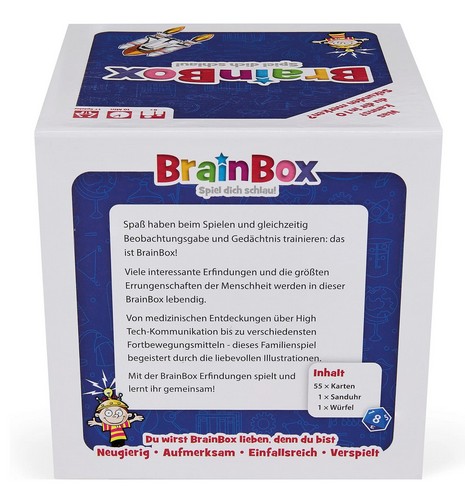BrainBox - Erfindungen Spiel dich schlau