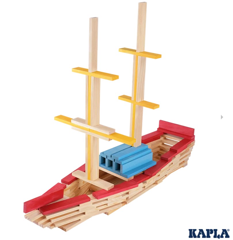 Kapla Bausteine 200er Box Sommer - Natur & Farben