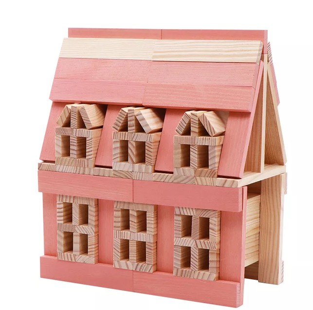 Kapla Bausteine 40er Kasten Rosa