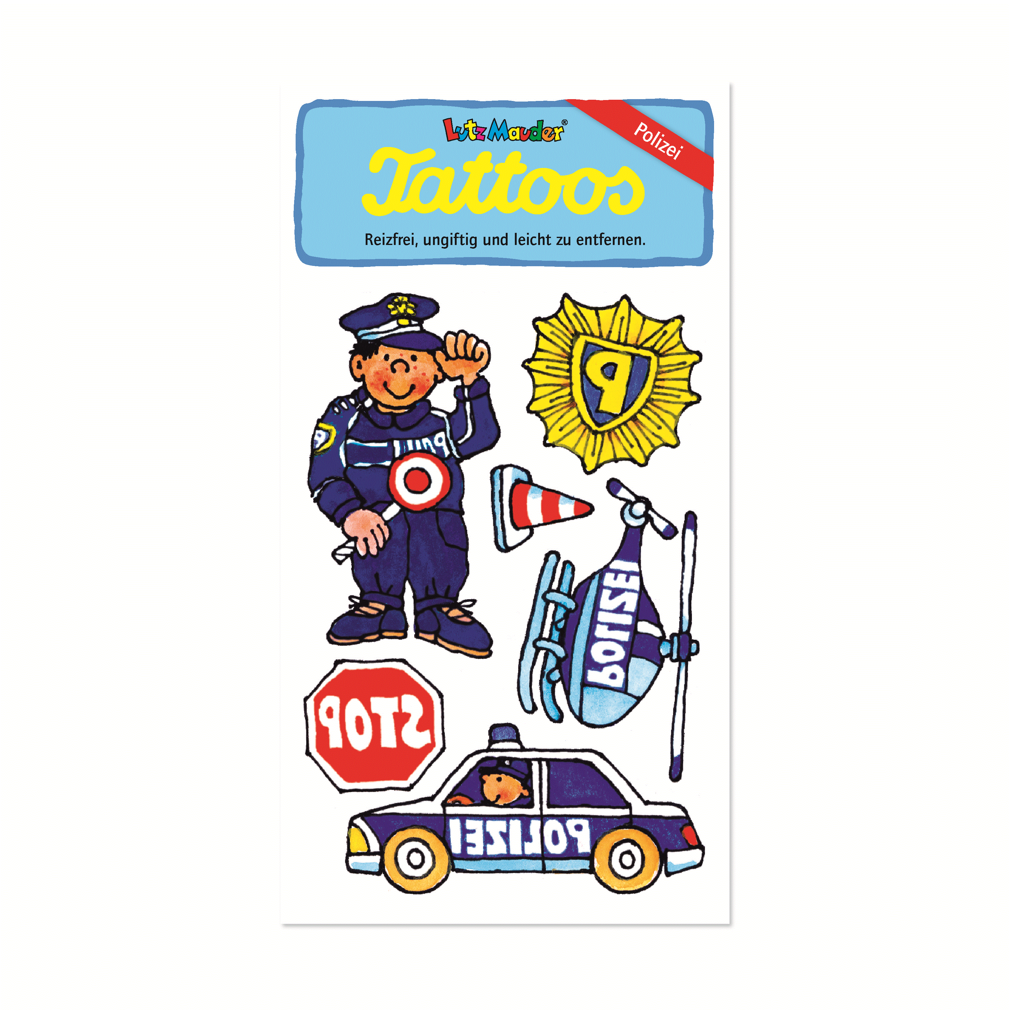 Lutz Mauder Tattoo Paul der Polizist