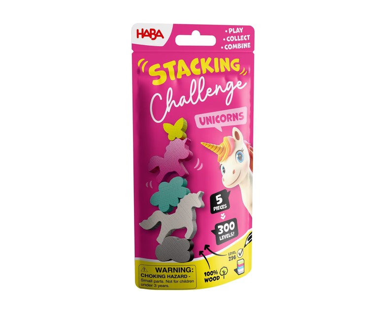 Haba Stapelspiel Stacking Challenge Unicorns