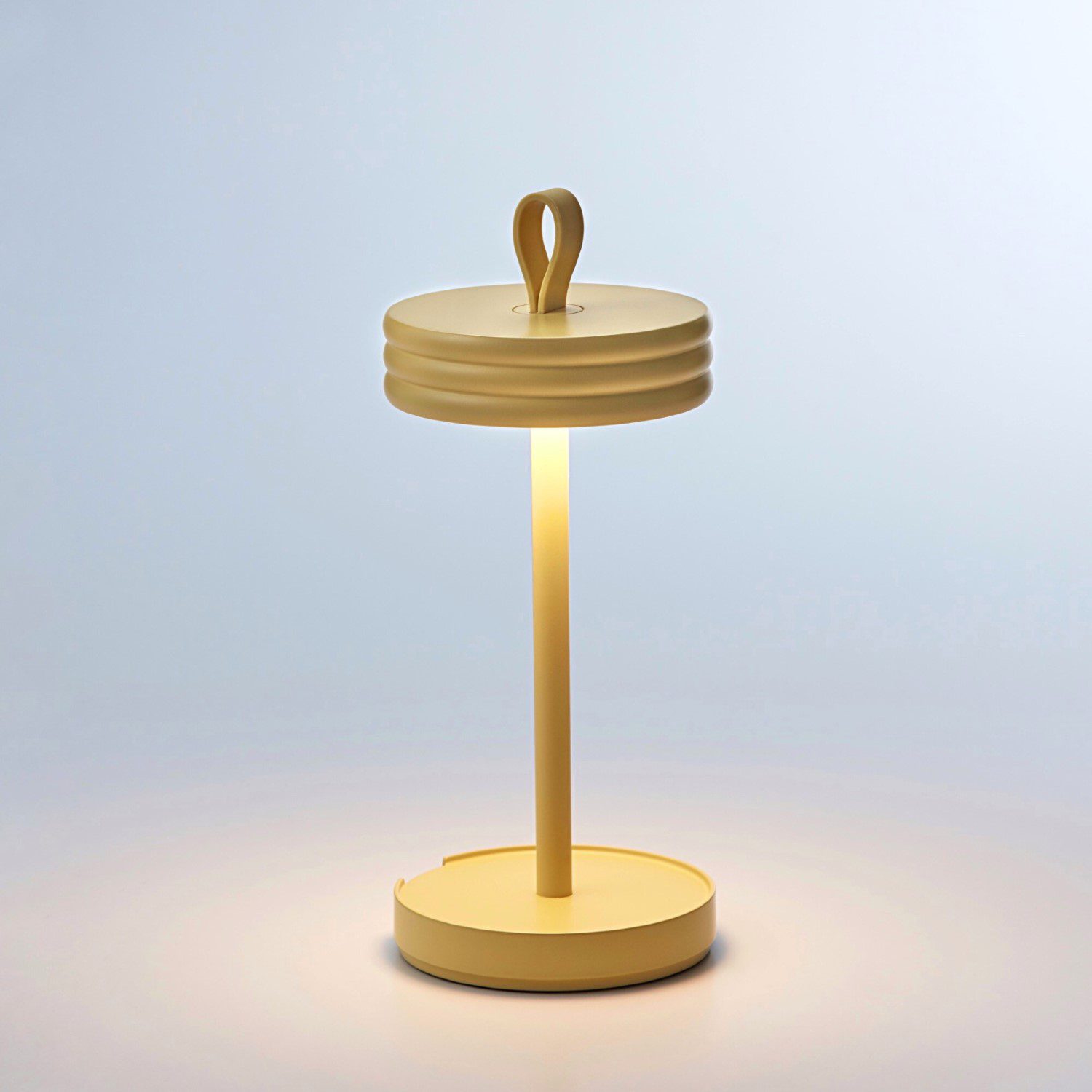 DesignBite BIG HUG tragbare LED-Lampe – gelb