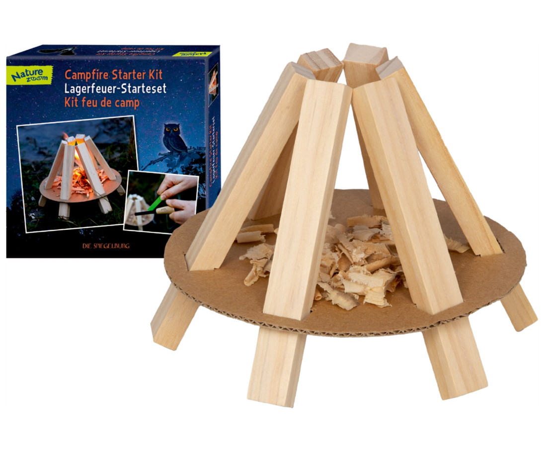 Die Spiegelburg Lagerfeuer-Starterset - mit Feuerstahl