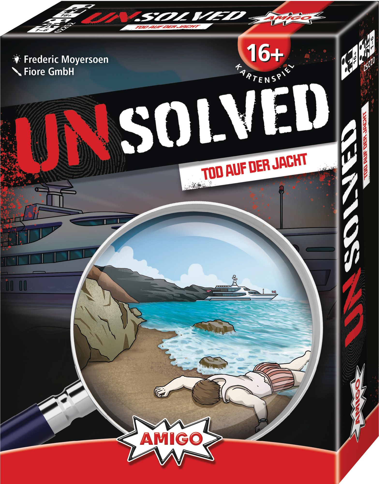 Amigo Unsolved- Tod auf der Jacht Krimi-Spiel