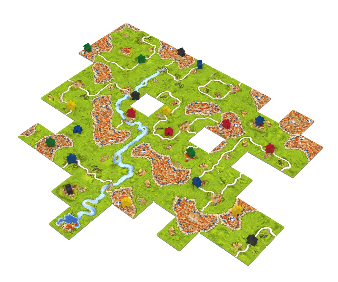 Gesellschaftsspiel Carcassonne (Version 3.0)