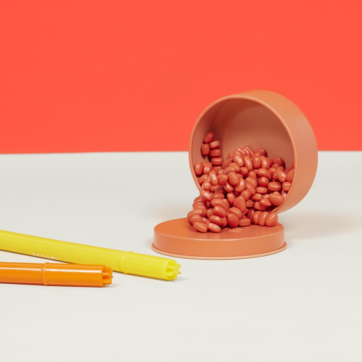 SPEKS Magnetsteinchen Crags coral small Magnet Fidgettoy ab 14 Jahren - wie Knete