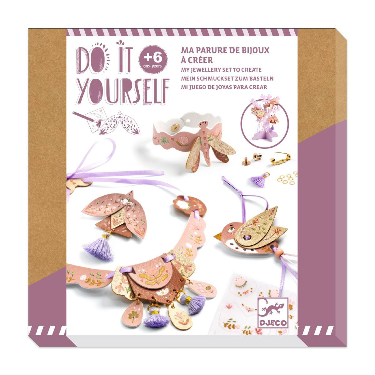 Djeco DIY Bastelset Schmuckset Miss Rosefinch