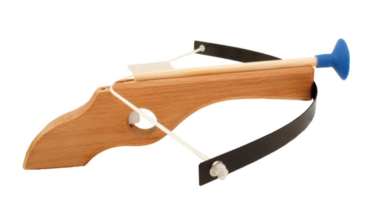 Vah Sicherheitspfeile mit blauem Saugnapf, 3er Set  für Vah-Armbrust  742,  auch für 720 & 715 & 725 passend