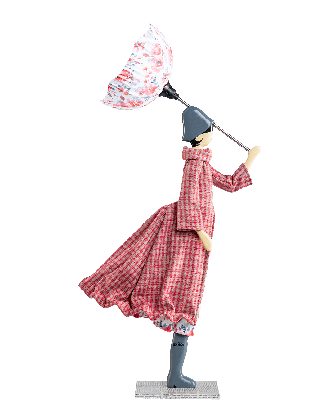 Skitso Little Girls Tischlampe Mabel mit Blumenprint im Lampenschirm!