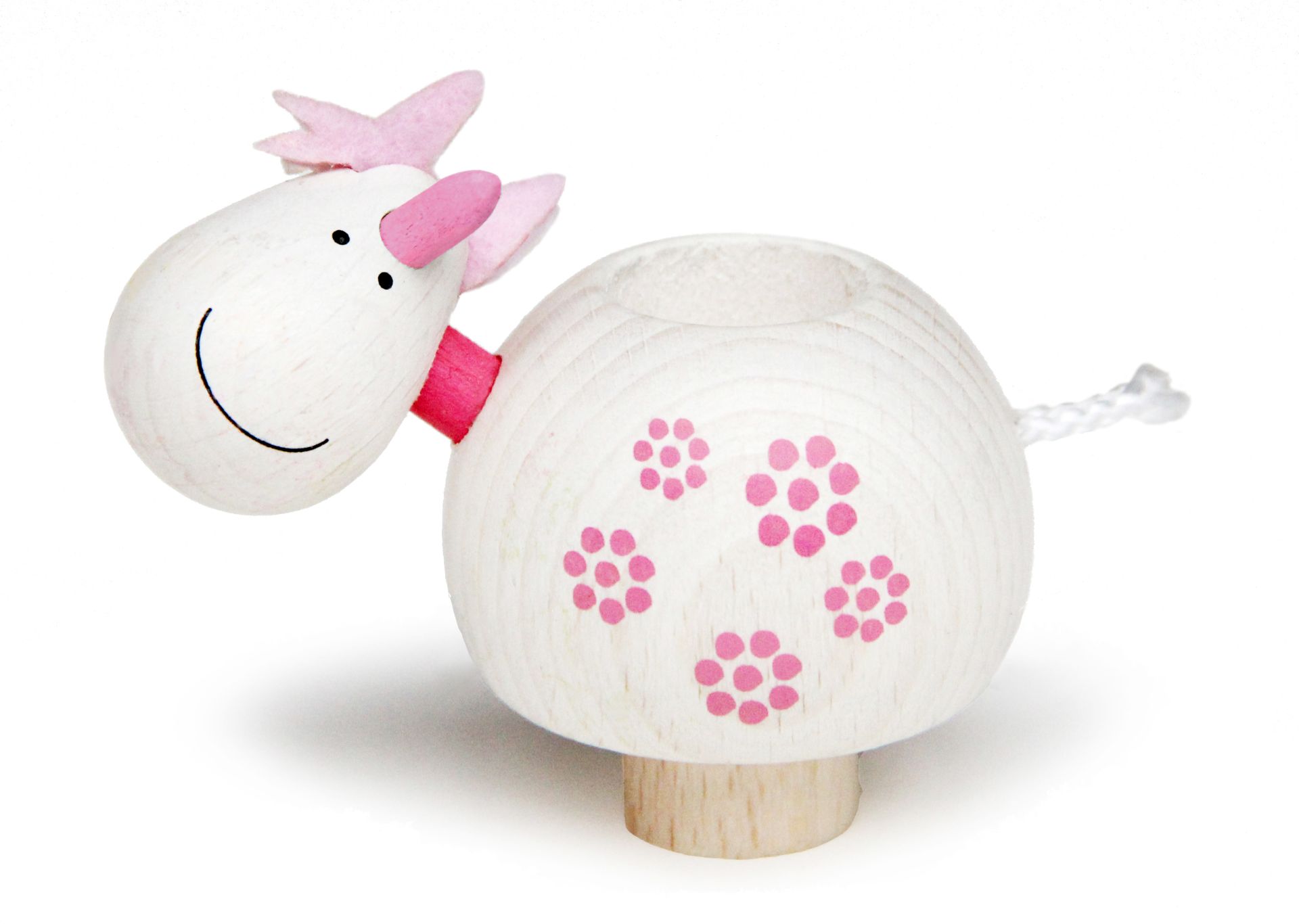 rundum/ARS Kerzenhalter Einhorn für Geburtstagsringe