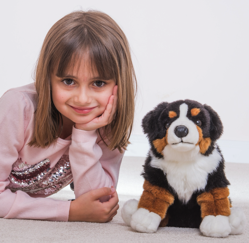 Hermann Teddy Berner Sennenhund sitzend 29 cm Stofftier