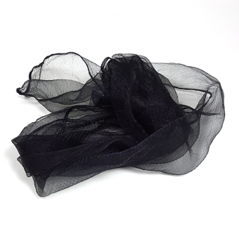 Jongliertuch 60cm x 60cm - Schwarz 