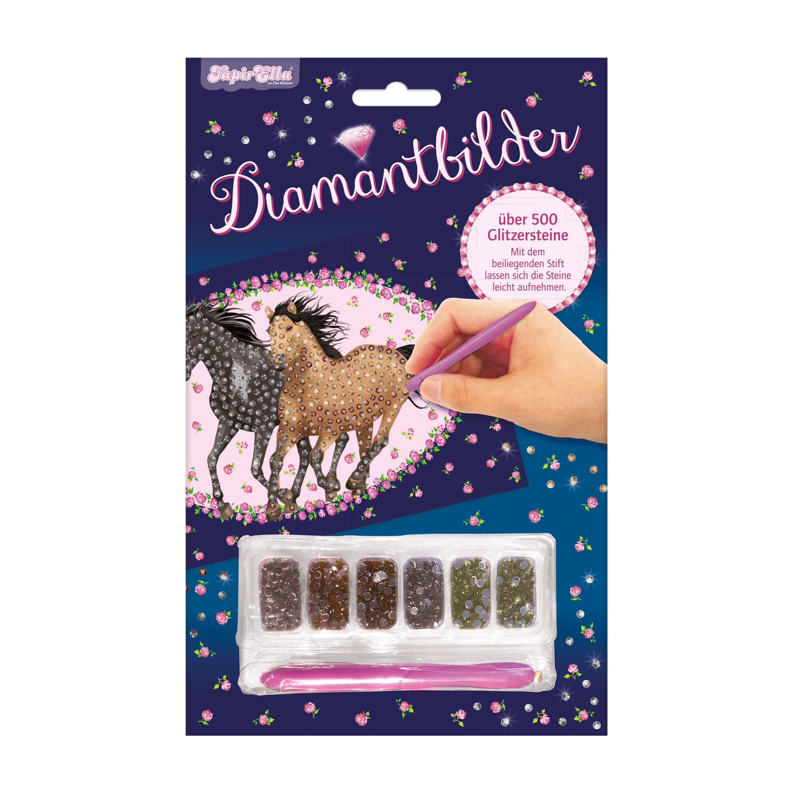 Lutz Mauder TapirElla Diamantbild Pferde Diamond Painting